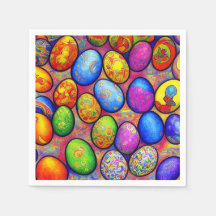 Easter Egg Napkins