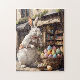 Easter Egg Old Fashioned Market Jigsaw Puzzle