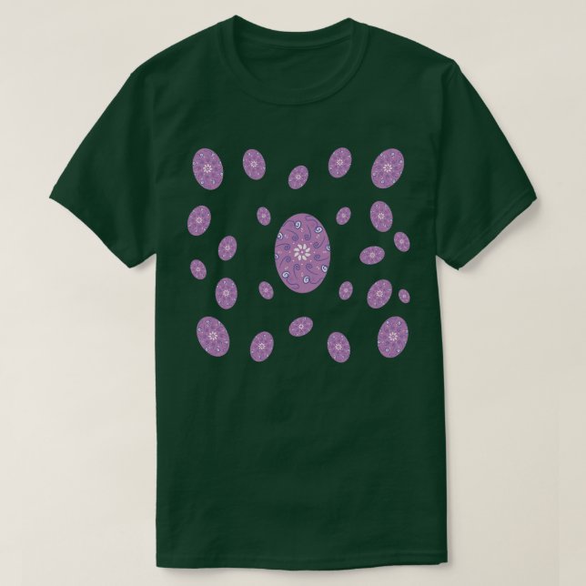 Easter Egg Pattern 2 T-Shirt (Design Front)