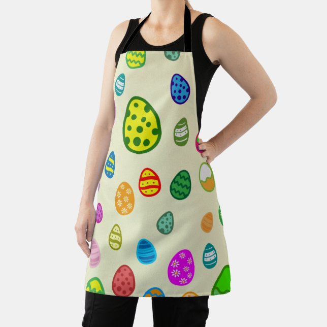Easter Egg Pattern Apron (Insitu)