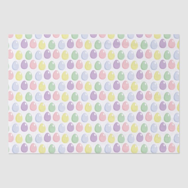 Easter egg pattern party tissue paper (Front)