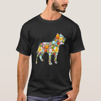 Easter Egg Pitbull Dog Easter Day Kids Men Women T-Shirt
