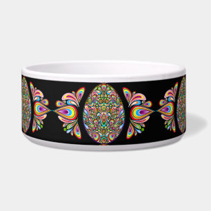 Easter Egg Psychedelic Design Kids Organic T-Shirt