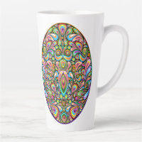 Easter Egg Psychedelic Design Kids Organic T-Shirt
