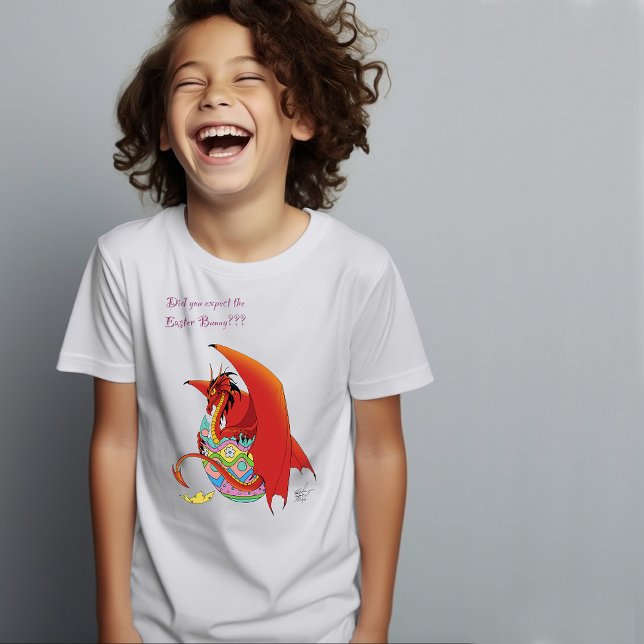 Easter Egg Red Dragon T-Shirt (Creator Uploaded)