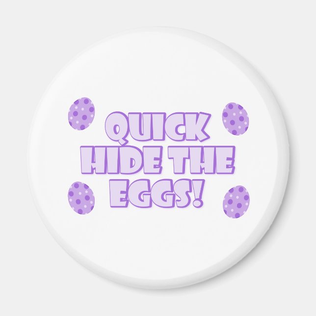 Easter Egg Saying Magnet (Front)