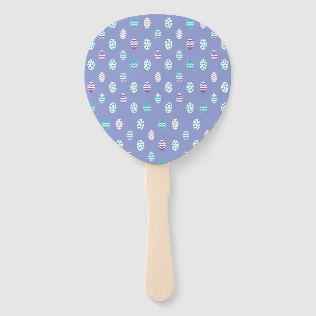 Easter egg/spring pastel  hand fan (Front)