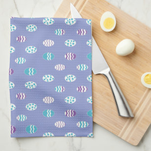 Easter egg/spring pastel  tea towel