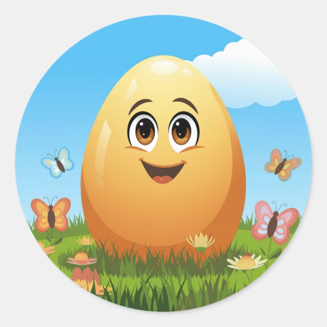 Easter Egg Sticker (Front)