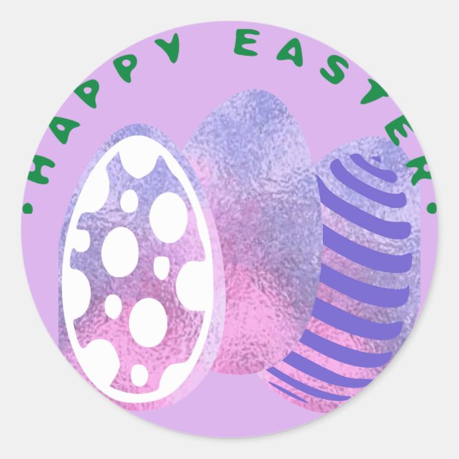 Easter Egg Sticker (Front)