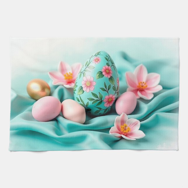 Easter egg tea towel (Horizontal)