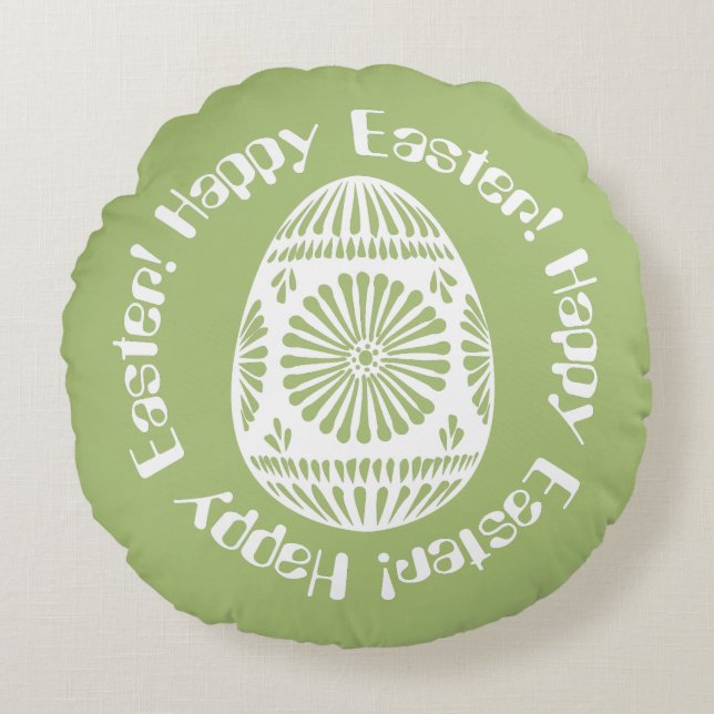 Easter Egg throw pillows (Front)