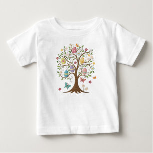 EASTER EGG TREE BABY T-Shirt