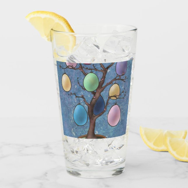 Easter Egg Tree Glass (Front Ice)