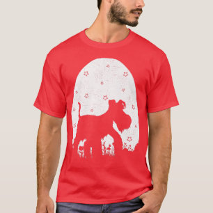 Easter Egg Vintage Retro Style Fox Terrier Dog Eas T-Shirt