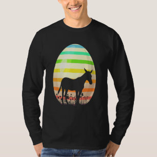 Easter Egg Vintage Style Mule Easter Egg T-Shirt