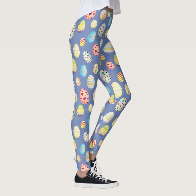 Easter Egg Women's Fashion Leggings (Right)