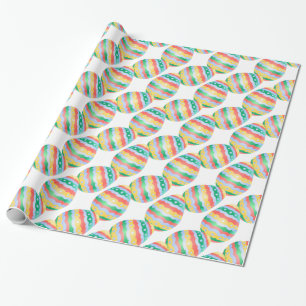 Easter Egg Wrapping Paper Festive Easter Giftpaper