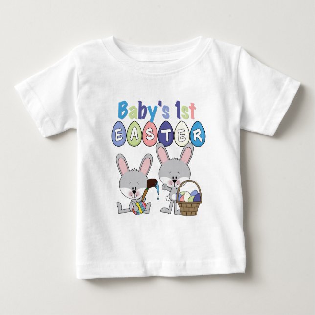 Easter Eggs 1st Easter T-shirts and Gifts (Front)