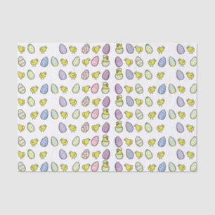 Easter Eggs and Chicks Tissue Paper