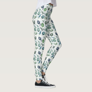 Easter Eggs and Foliage Leggings