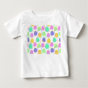 Easter Eggs and Outlines Baby T-Shirt