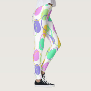 Easter Eggs and Outlines  Leggings