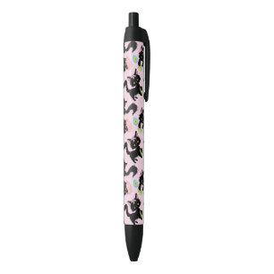 Easter Eggs Black Cat Pet Animal Lover Cat Owner Ink Pen