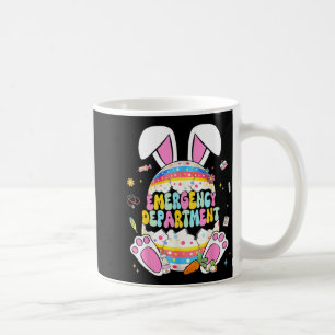Easter Eggs Bunny ER Nurse Emergency Department ED Coffee Mug
