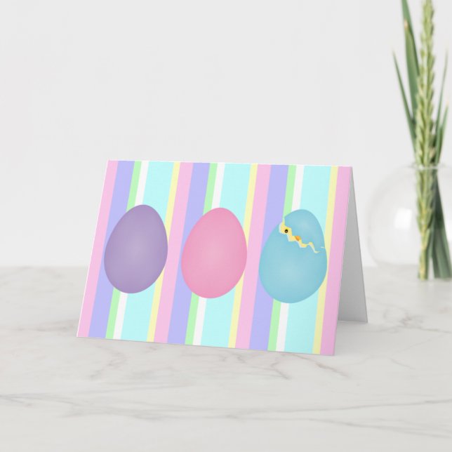 Easter Eggs Card (Front)