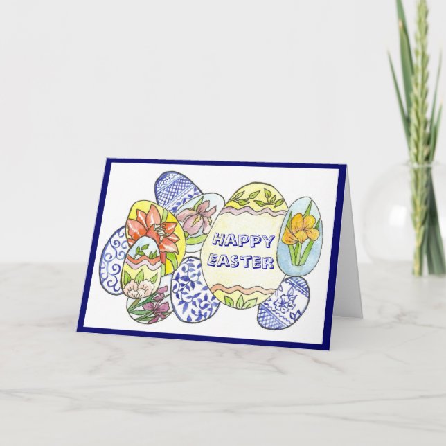 Easter Eggs Card (Front)