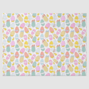 Easter Eggs Chicken Cute Lovely Gift Pattern Tissue Paper