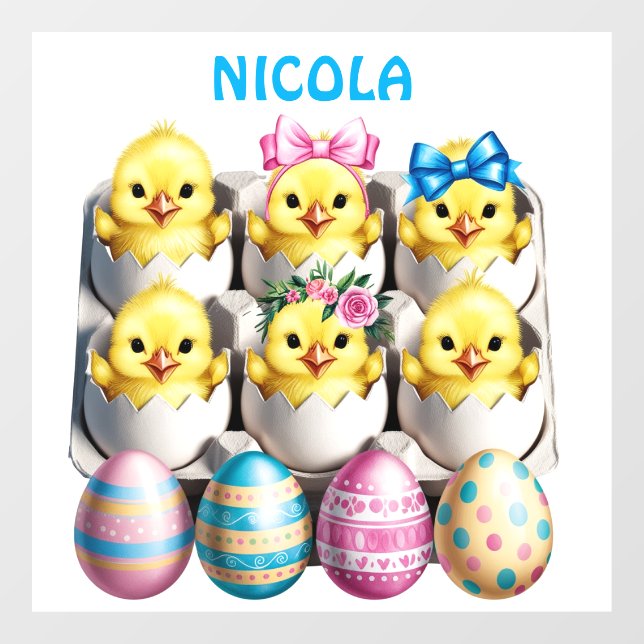 Easter Eggs Children (Sheet)