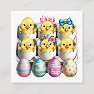 Easter Eggs Children Enclosure Card
