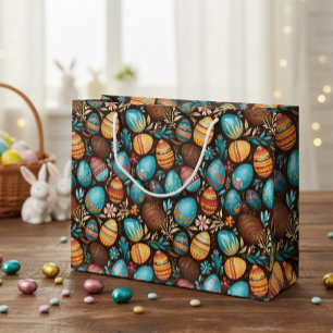 Easter Eggs Chocolate  Large Gift Bag