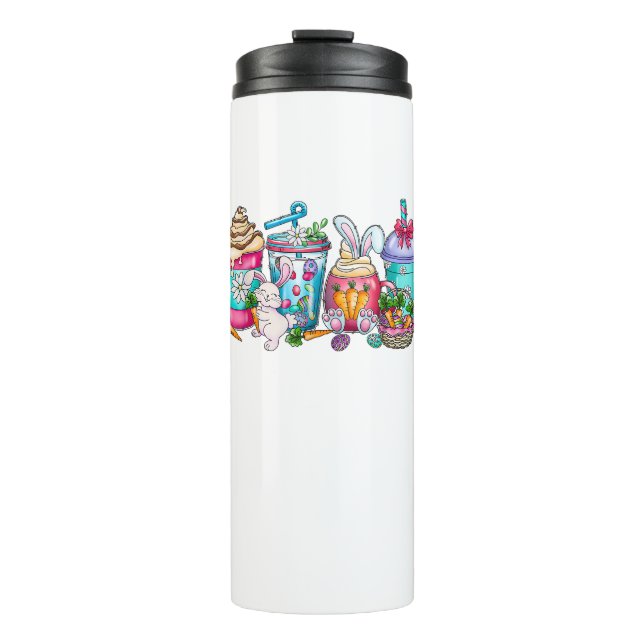 Easter Eggs Coffee Bunny Cups Latte Iced Cream Wom (Front)