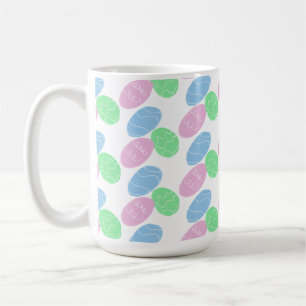 Easter Eggs Doodles Coffee Mug