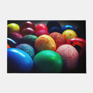 Easter Eggs Doormat