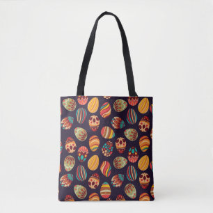Easter eggs: festive seamless design. tote bag