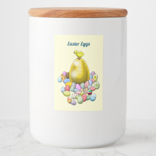 Easter Eggs Food Label
