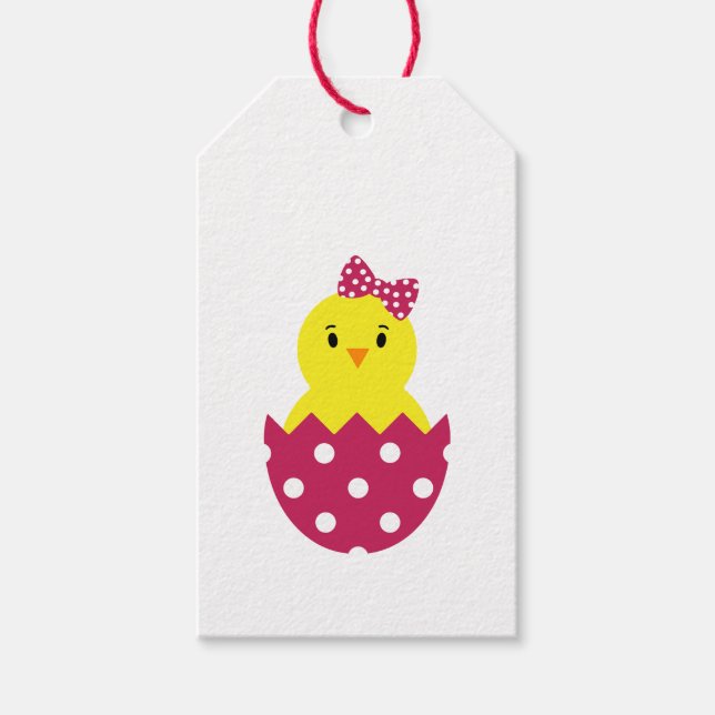 Easter Eggs Gift Tags (Front)