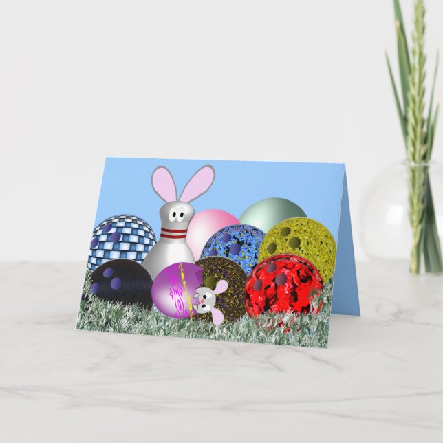 Easter Eggs ? Holiday Card (Front)