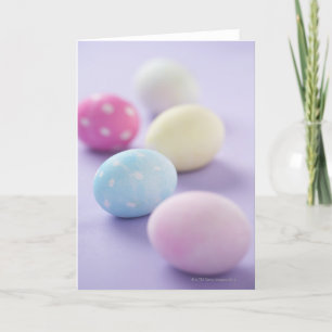 Easter eggs holiday card