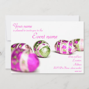 Easter Eggs Invitation