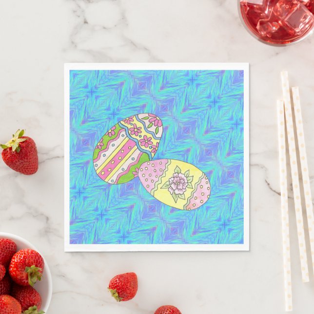 Easter Eggs Napkin (Insitu)