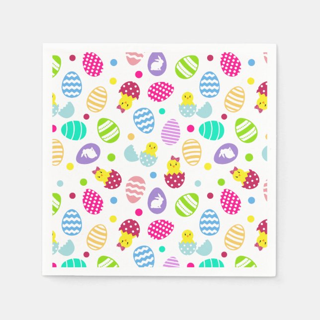 Easter Eggs Napkin (Front)