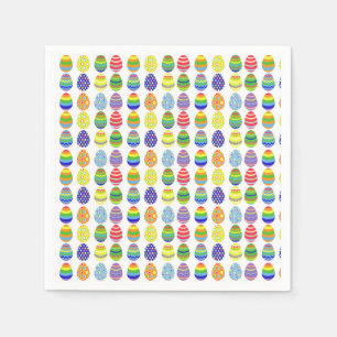 Easter eggs napkin