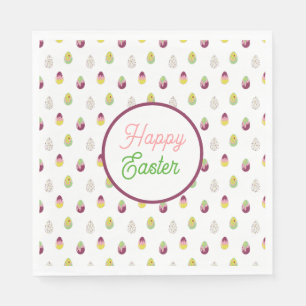 Easter eggs. napkin