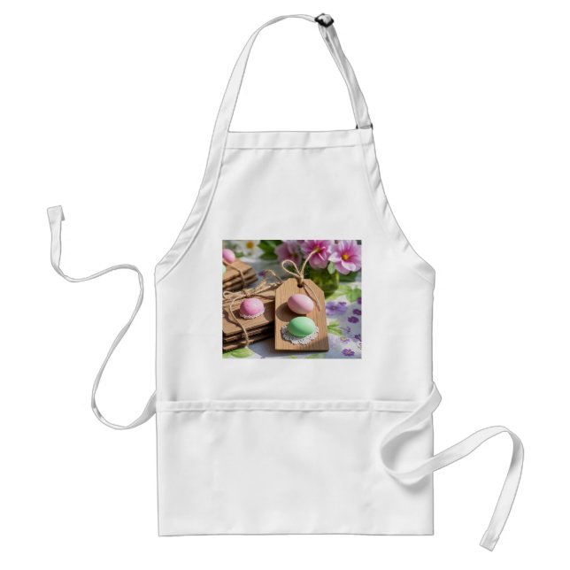 Easter Eggs on garden table  Standard Apron (Front)