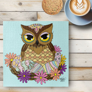Easter Eggs Owl Nest Jigsaw Puzzle